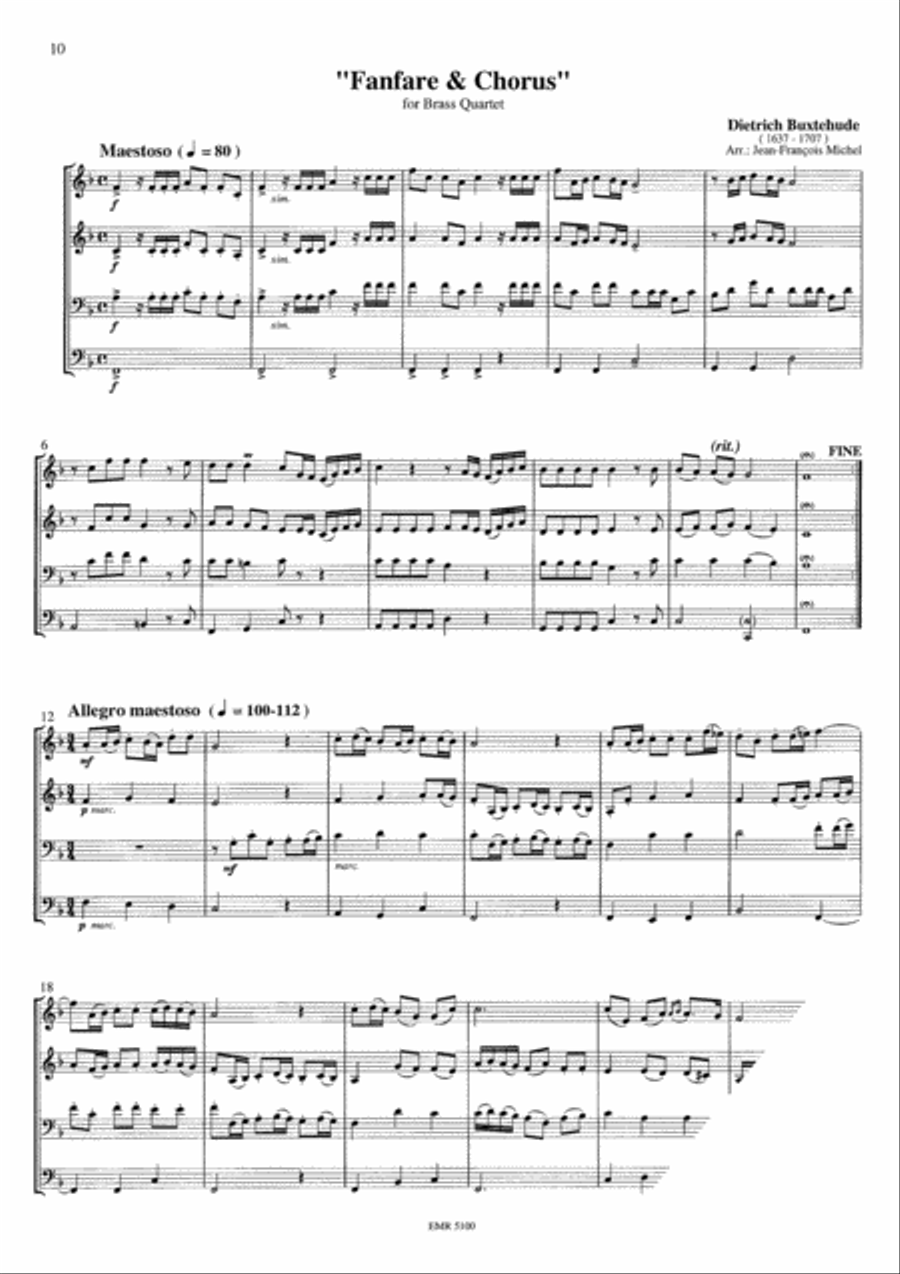 8 Quartets 8 Quartets Brass Ensemble scores gallery preview page 15