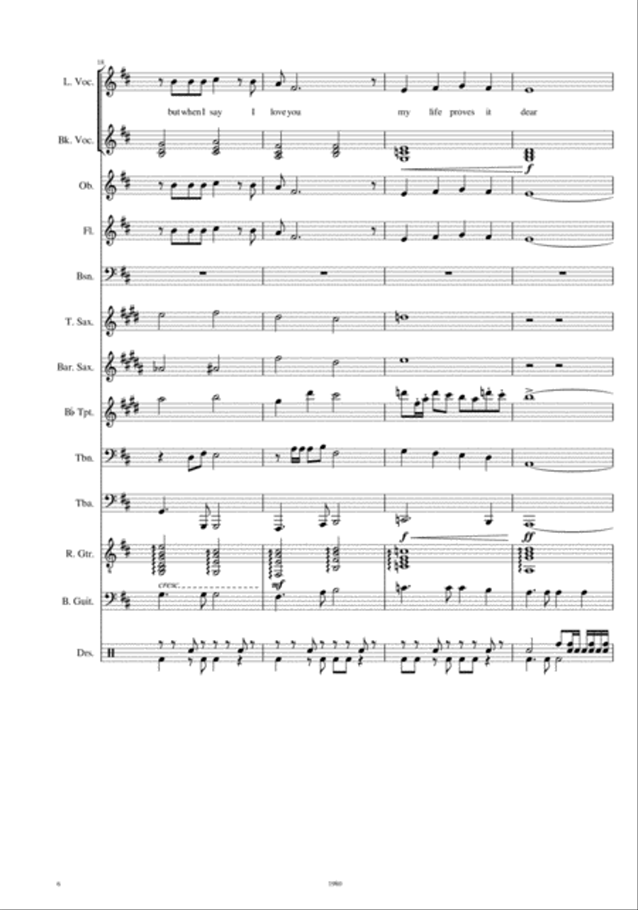 Irene Irene Jazz Ensemble scores gallery preview page 6
