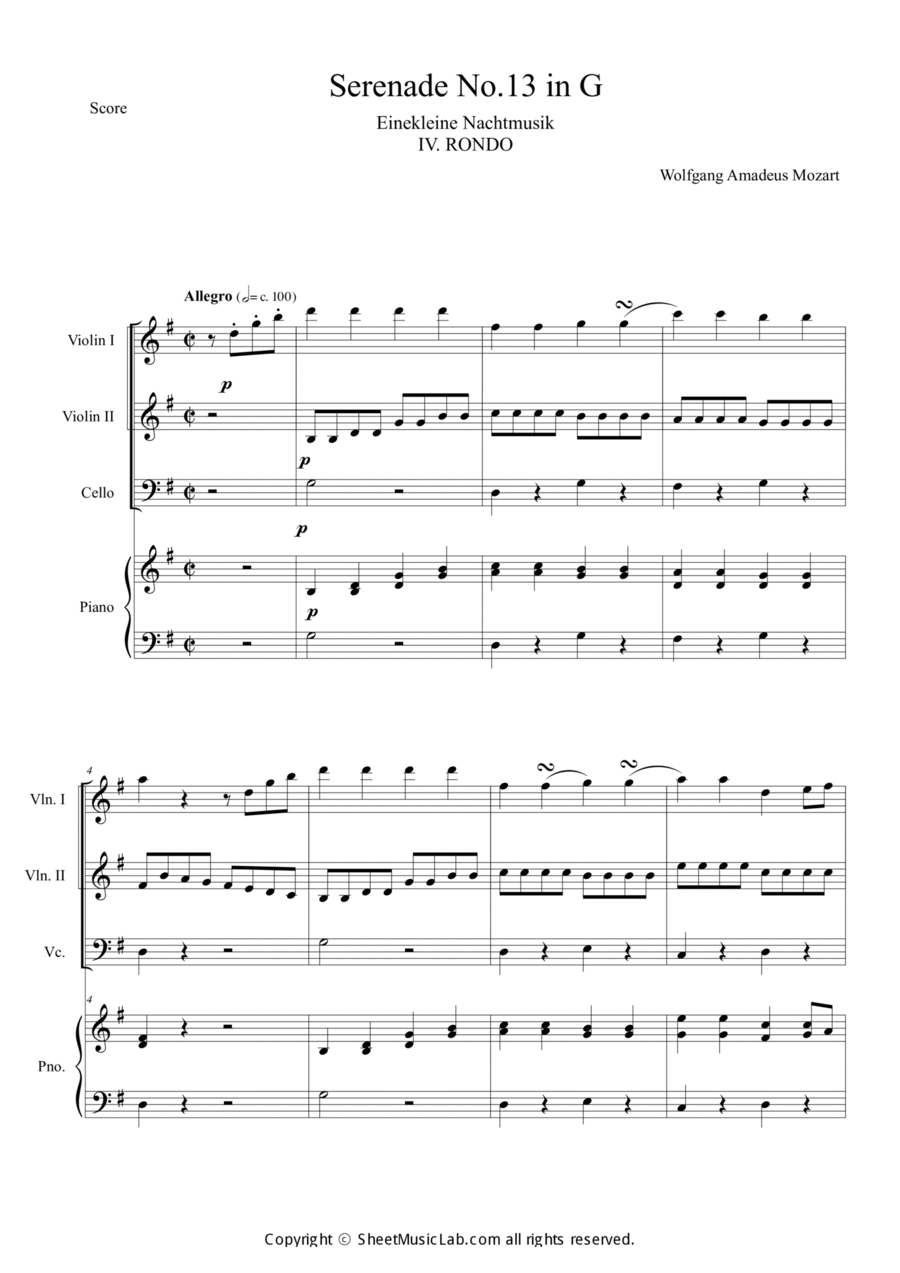 Serenade No.13 