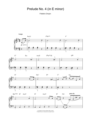 Book cover for Prelude in E Minor, Op.28, No.4