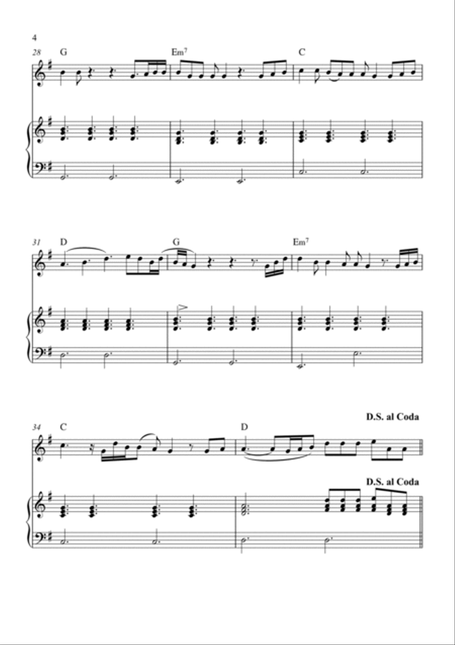 Perfect Violin Solo scores gallery preview page 4
