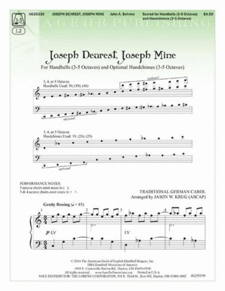 Joseph Dearest, Joseph Mine image number null