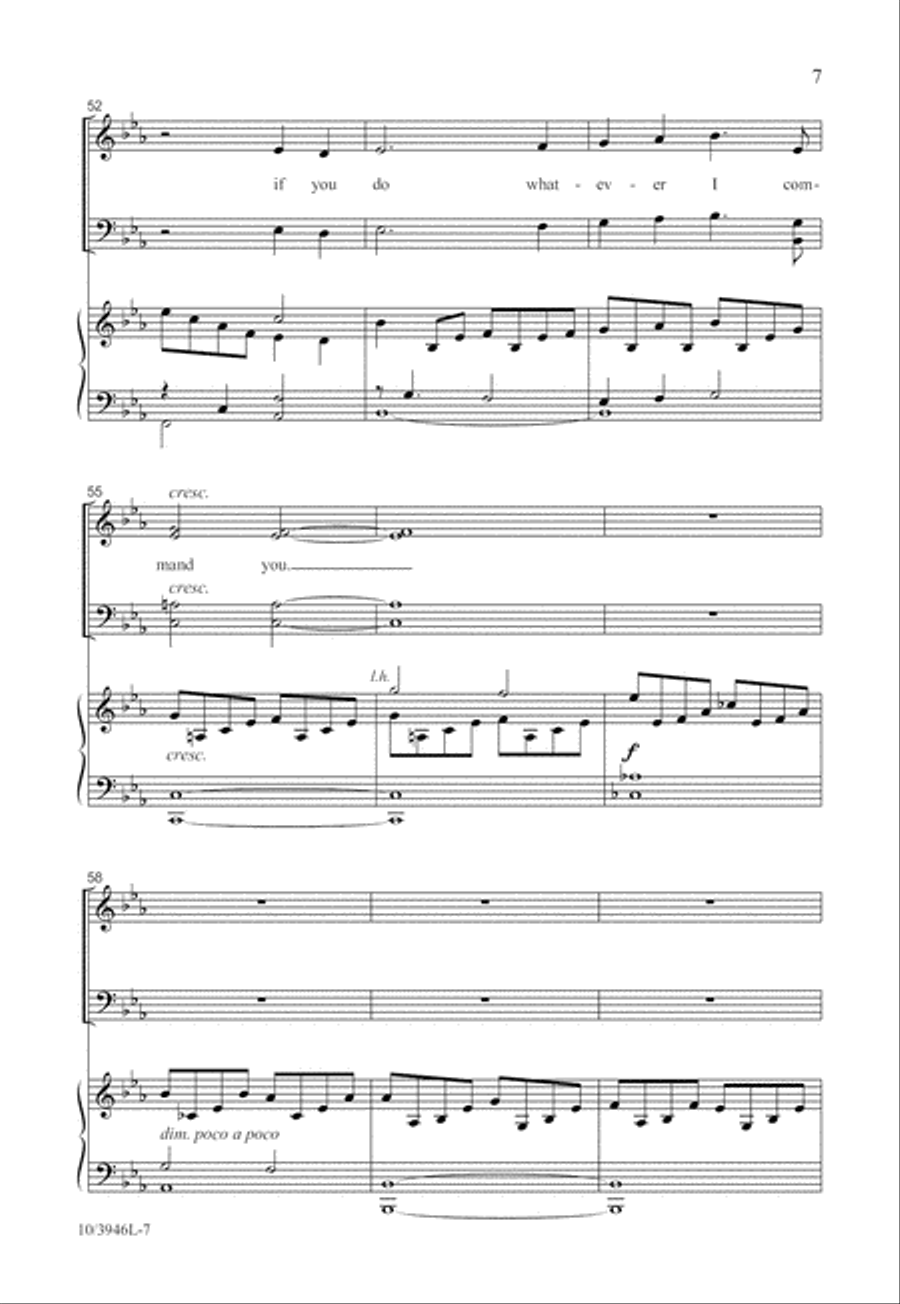 This Is My Commandment 4-Part scores gallery preview page 8