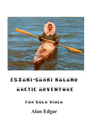 Book cover for Arctic Adventure Eszaki-sarki kaland szolohegedure for Solo Viola