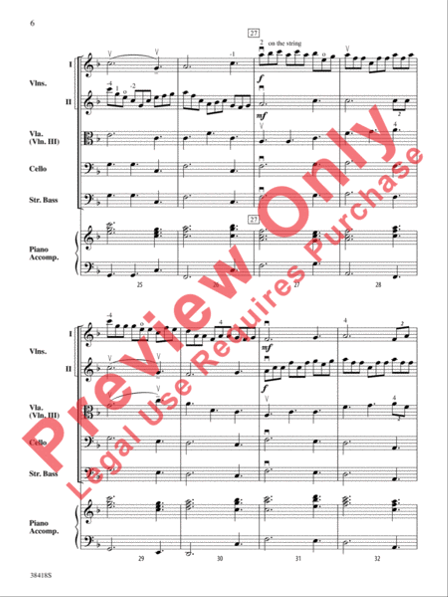 Return to Skye String Orchestra scores gallery preview page 7