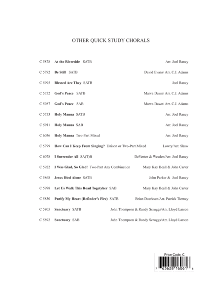 Total Praise Total Praise 4-Part scores gallery preview page 8