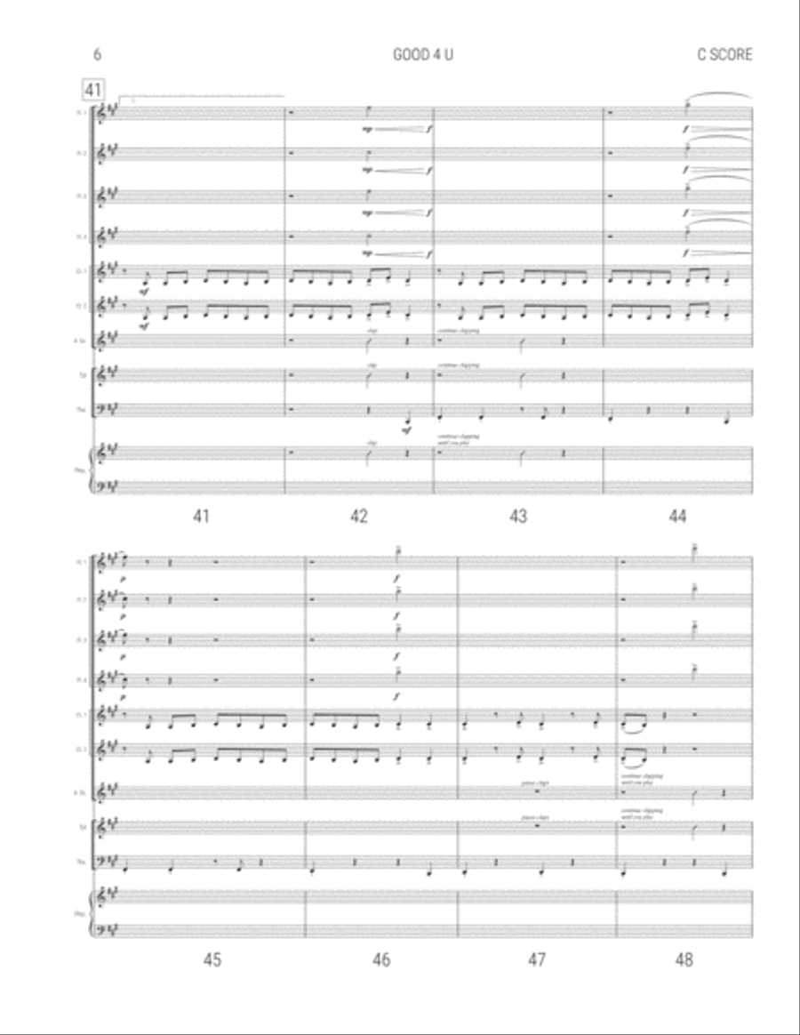 Good 4 U Small Ensemble scores gallery preview page 6