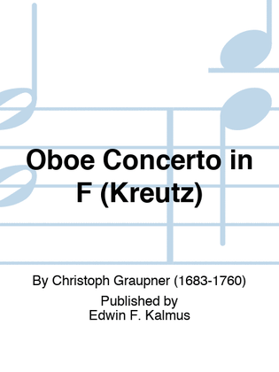Oboe Concerto in F (Kreutz)