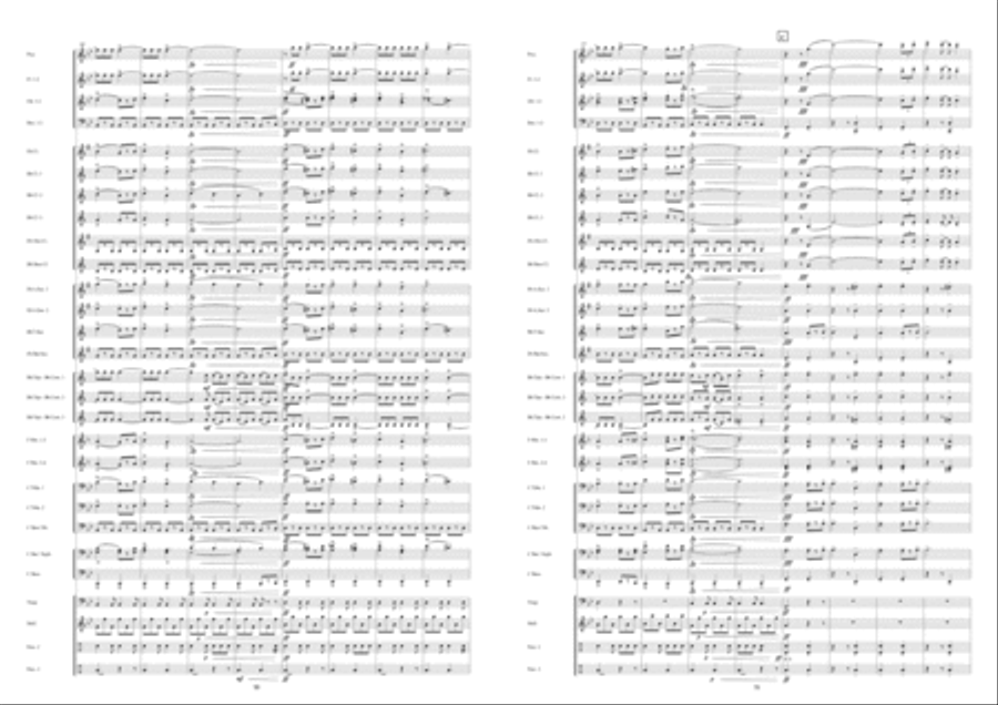 Rapunzel Concert Band scores gallery preview page 21
