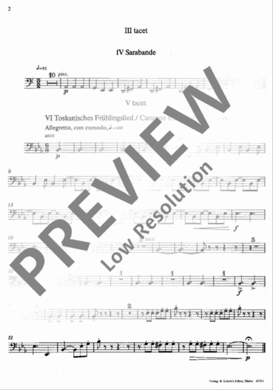 Pollicino Spielmusiken Part scores gallery preview page 3
