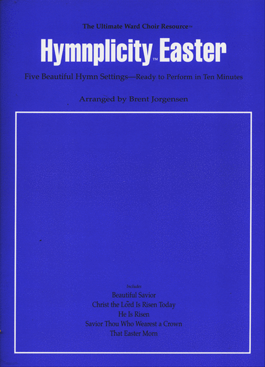 Hymnplicity Easter 4-Part scores gallery preview page 1