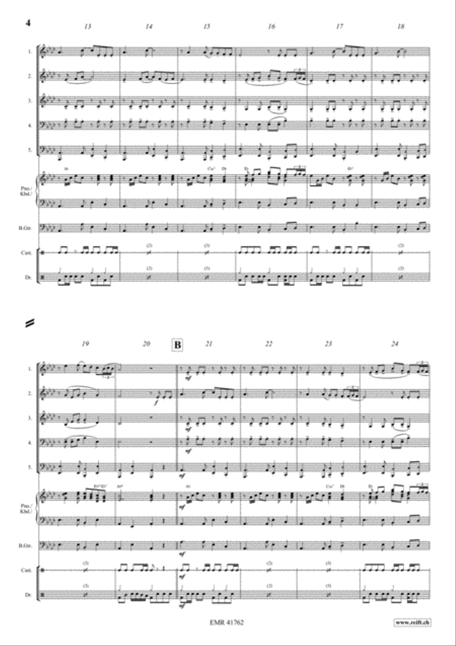 La Cucaracha La Cucaracha Woodwind Quintet scores gallery preview page 4