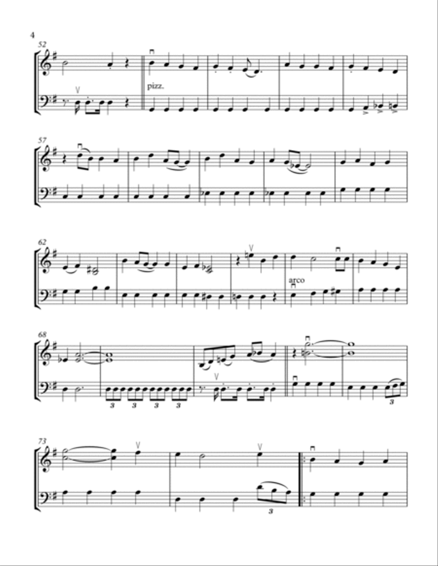 All I Want For Christmas Is You String Duet scores gallery preview page 6