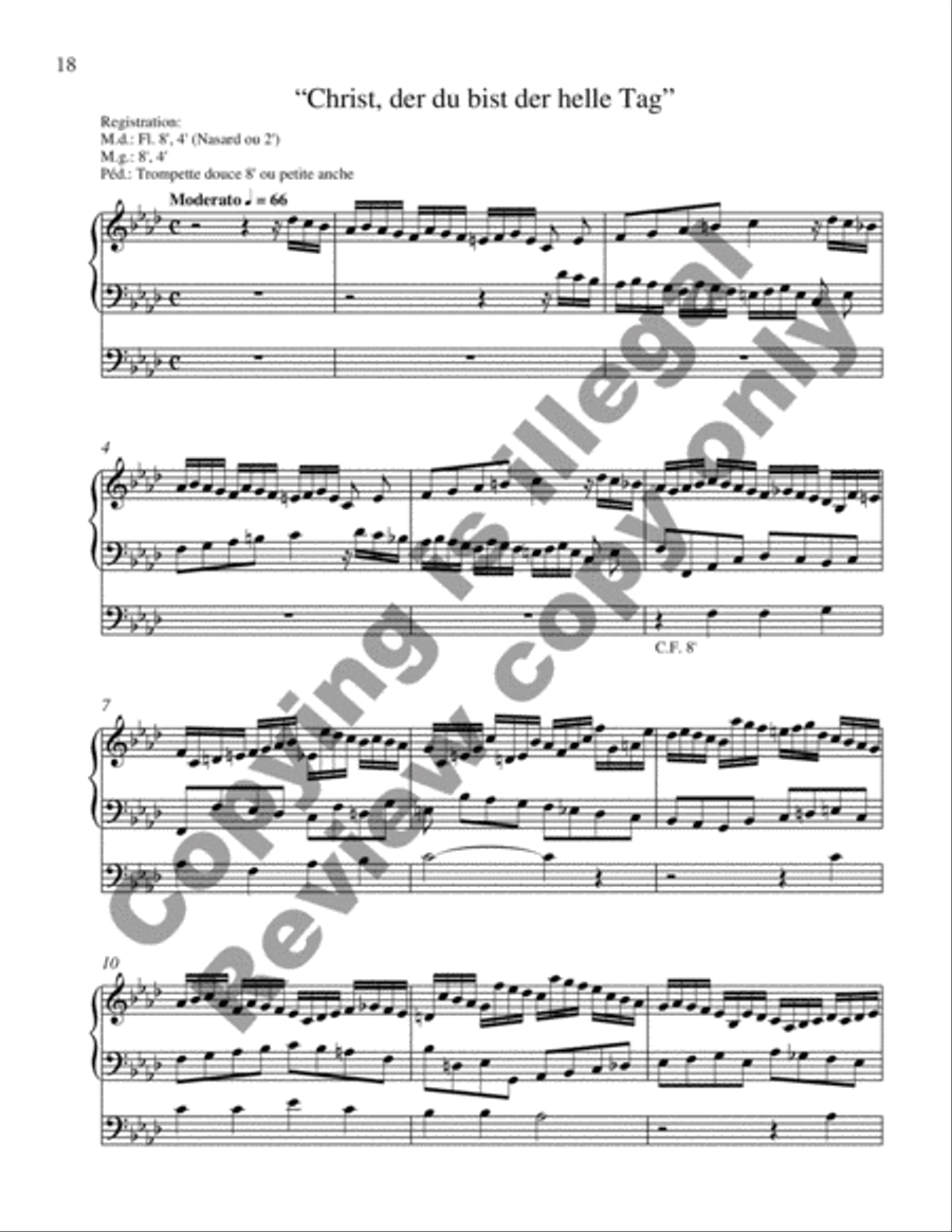 38 Chorals 38 Chorals Organ scores gallery preview page 9