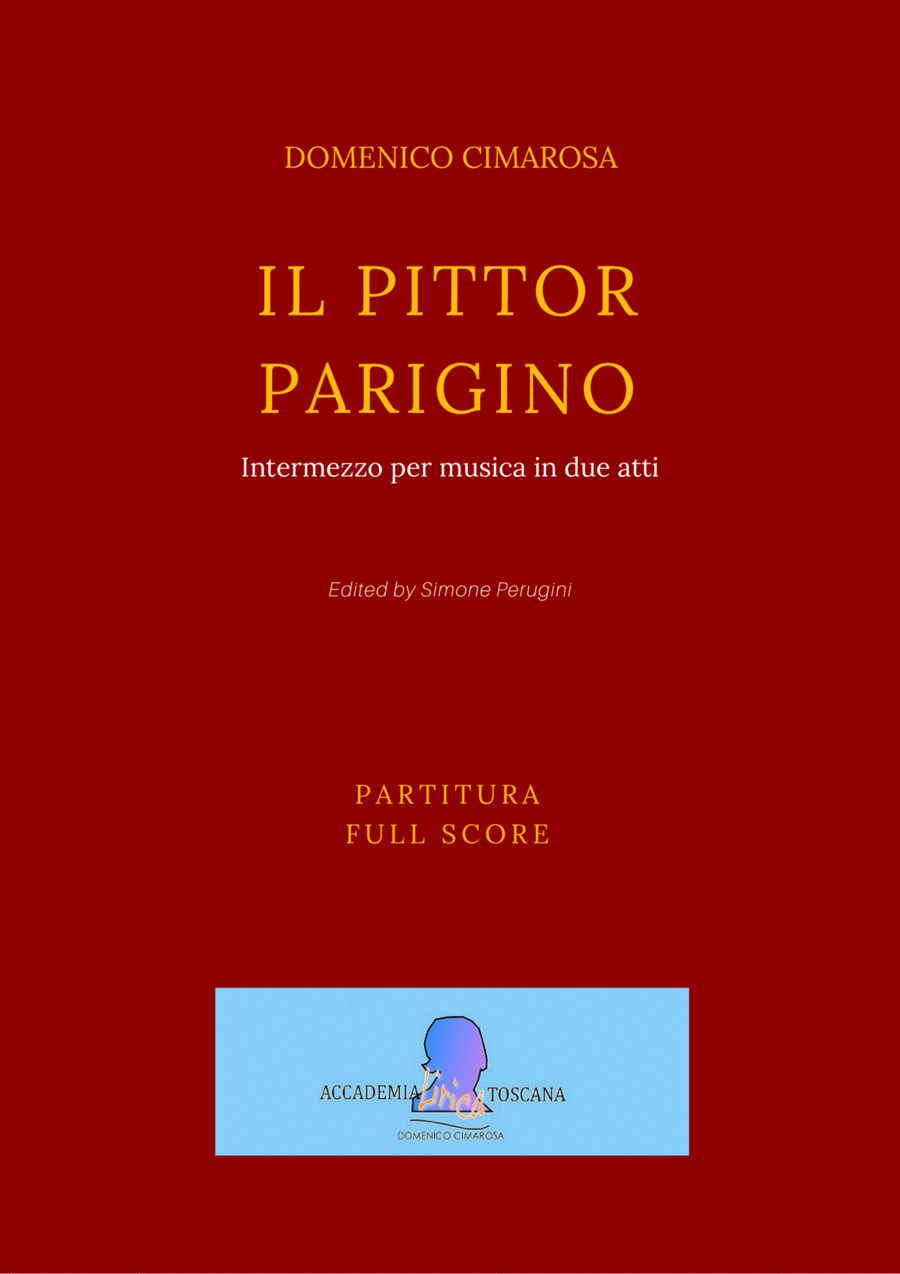 Il Pittor Parigino [Full Score] Small Ensemble scores gallery preview page 1