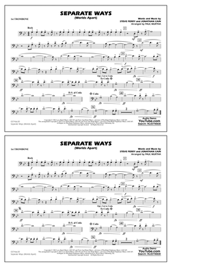Separate Ways (Worlds Apart) (arr. Paul Murtha) - 1st Trombone