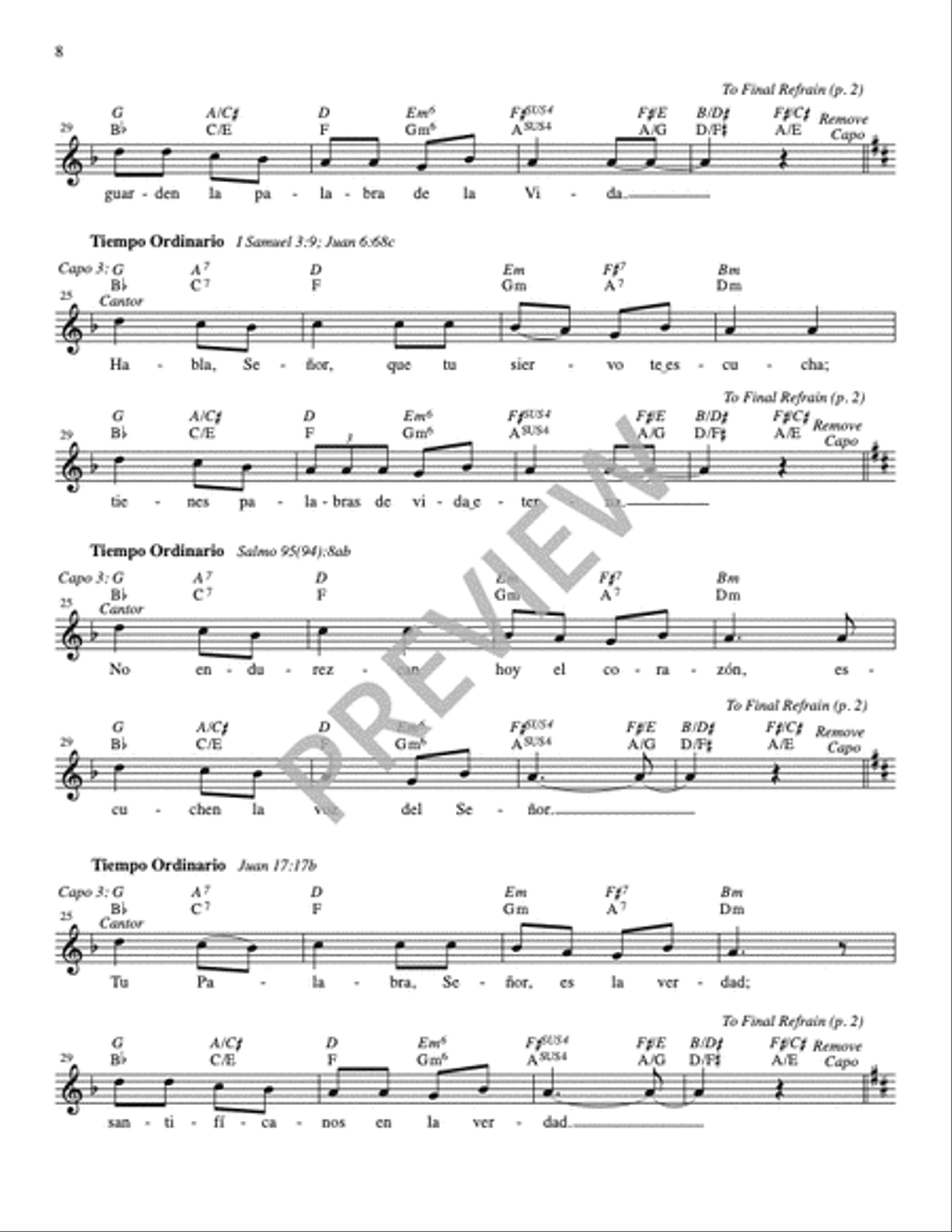 Franciscan Alleluia - Guitar edition Guitar scores gallery preview page 9