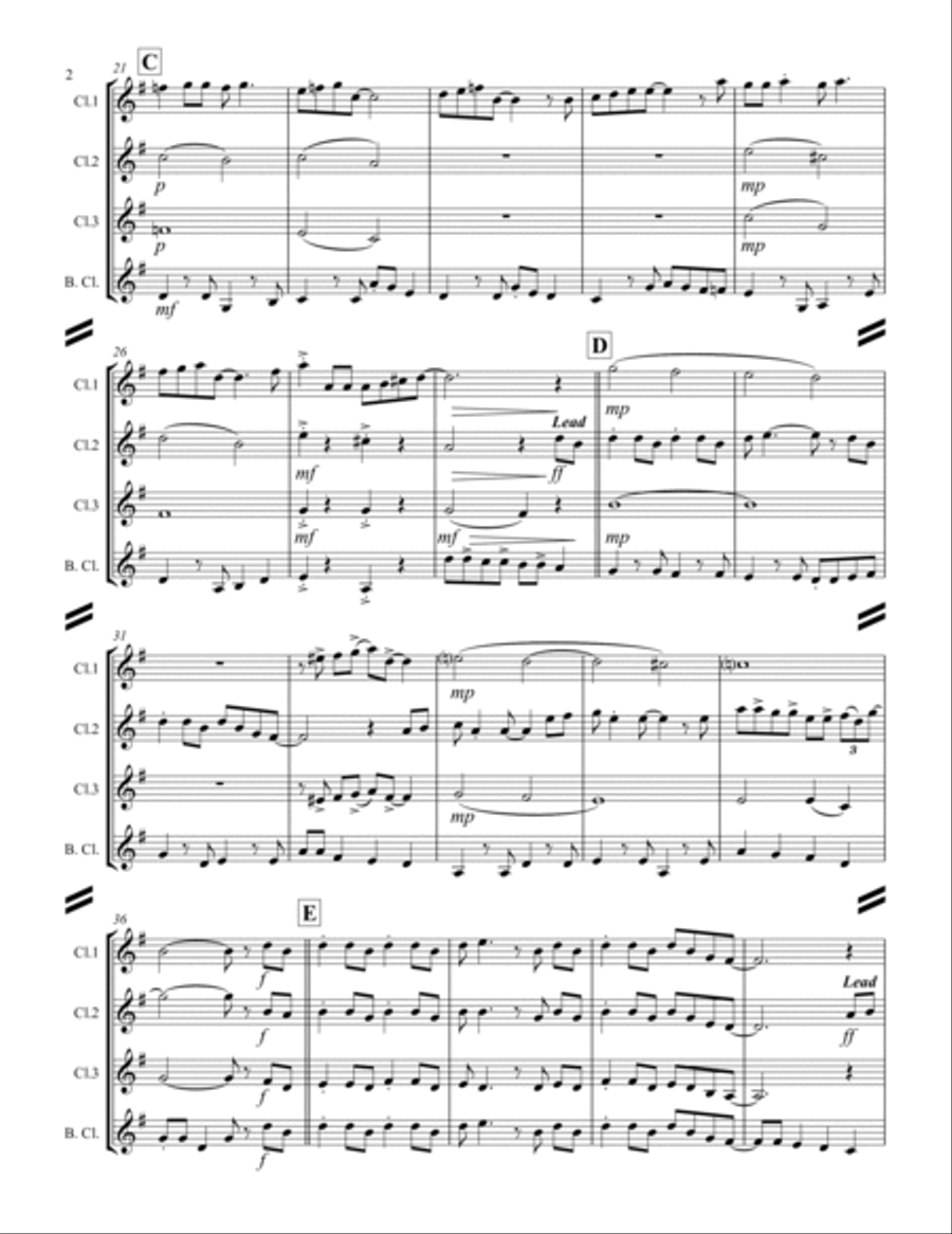 A Marshmallow World Small Ensemble scores gallery preview page 3