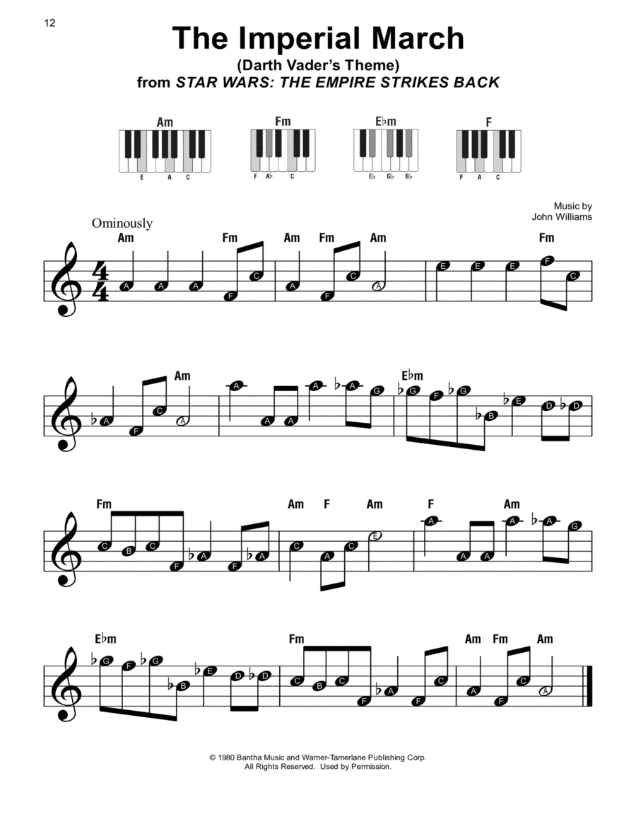 The Imperial March (from Star Wars: The Empire Strikes Back)