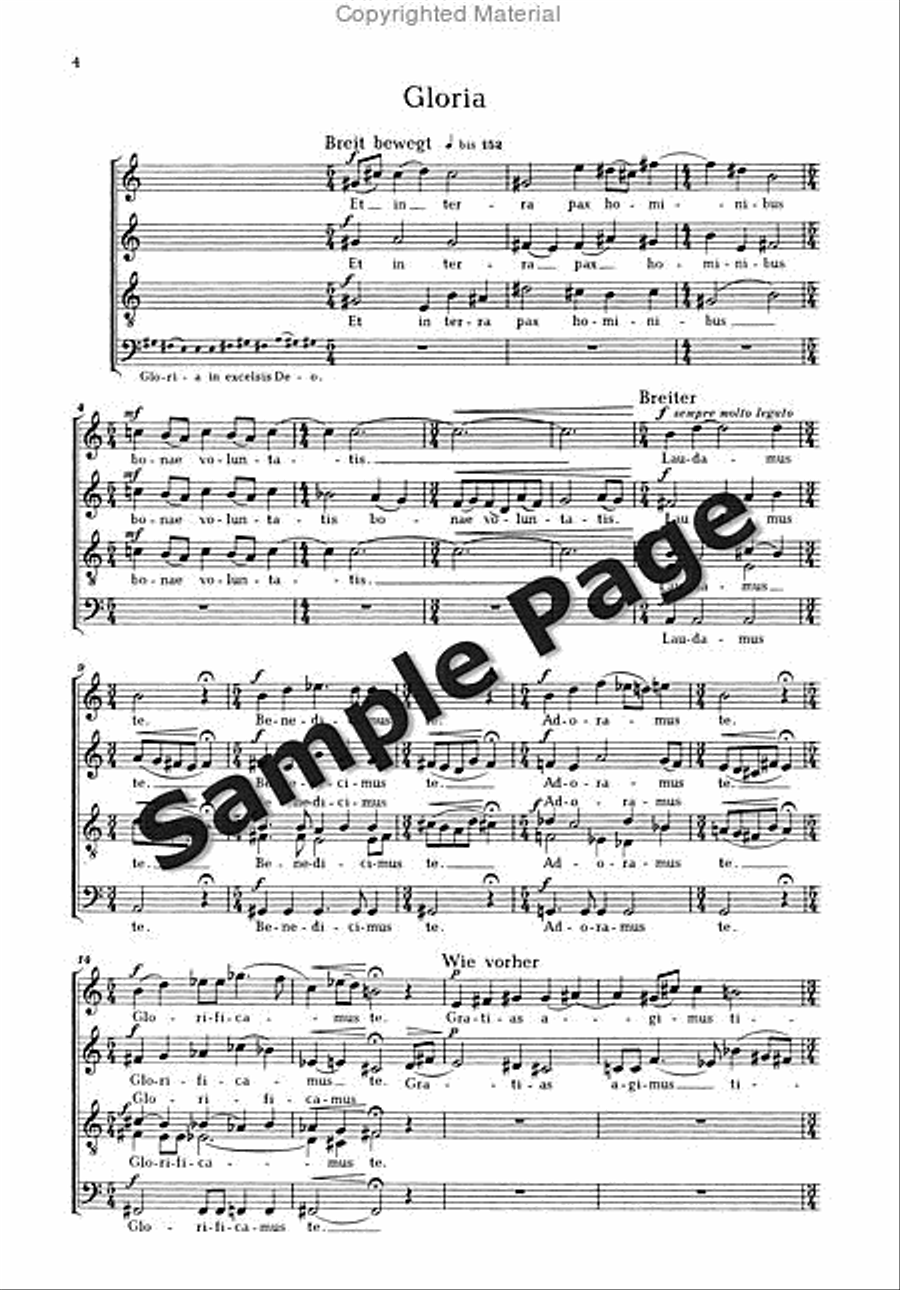 Messe 4-Part scores gallery preview page 7