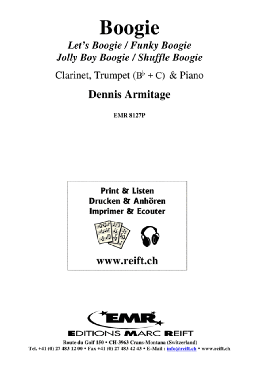 Boogie Clarinet scores gallery preview page 2