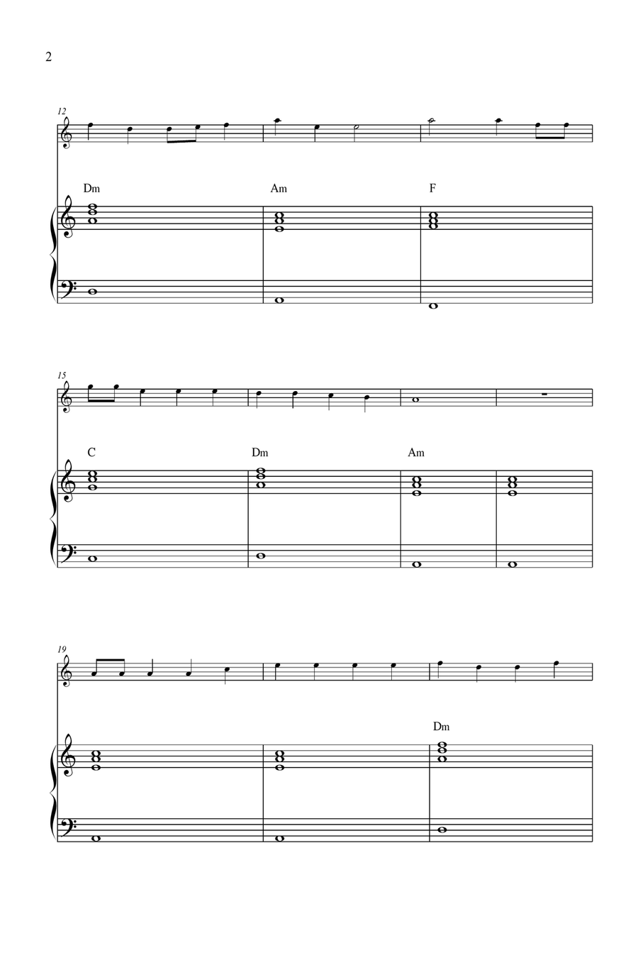 Wellerman Violin Solo scores gallery preview page 2