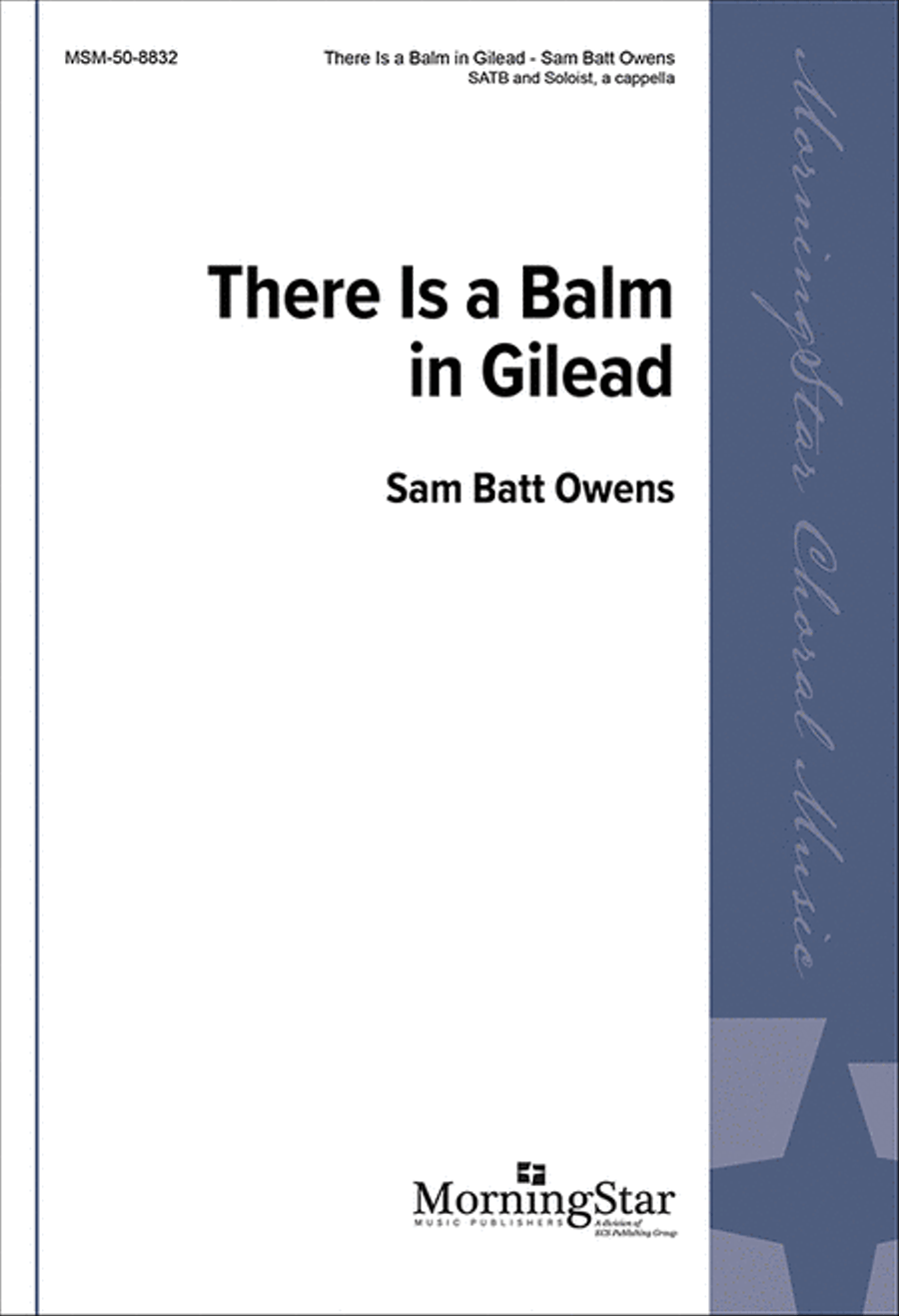 There Is a Balm in Gilead image number null