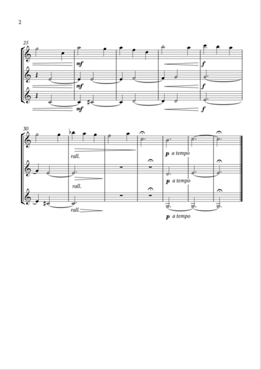 Once Upon A Dream String Trio scores gallery preview page 2