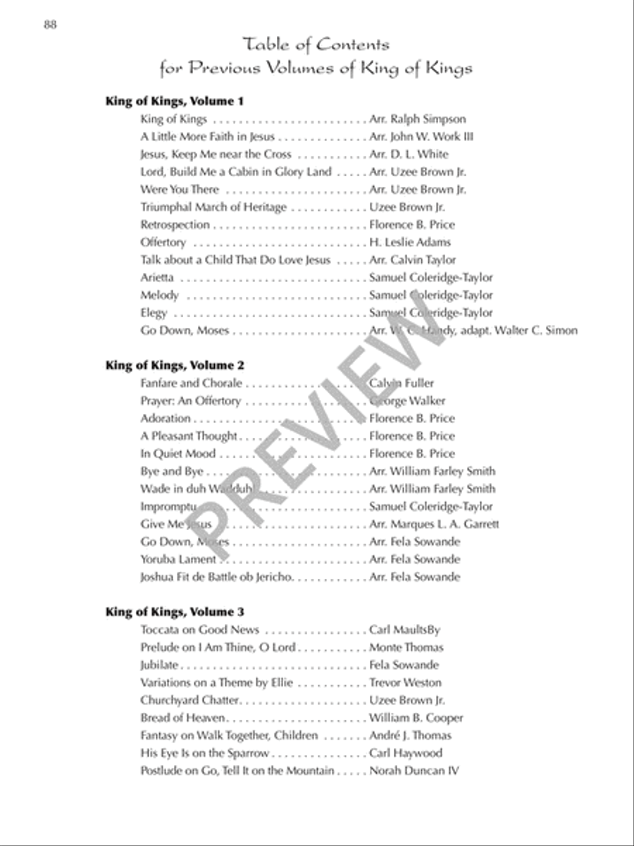 King of Kings - Volume 4 King of Kings - Volume 4 Sacred scores gallery preview page 90