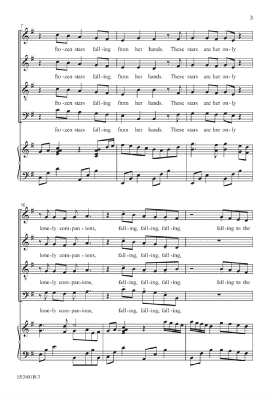 Winter's Waking 4-Part scores gallery preview page 3