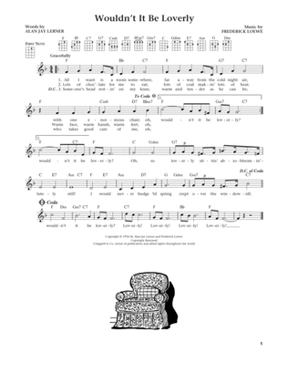 Wouldn't It Be Loverly (from The Daily Ukulele) (arr. Liz and Jim Beloff)