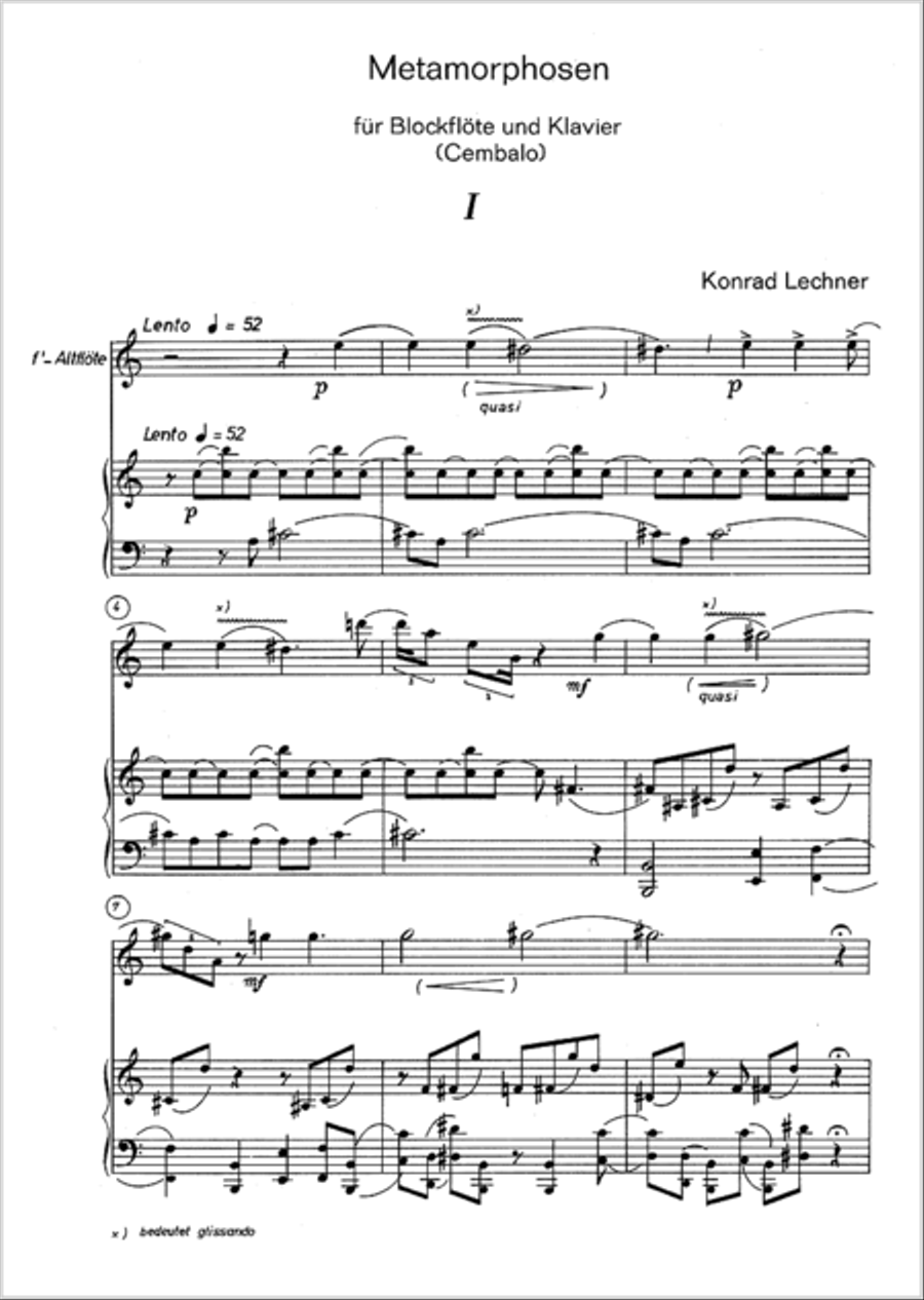 Metamorphosen Metamorphosen Recorder scores gallery preview page 2