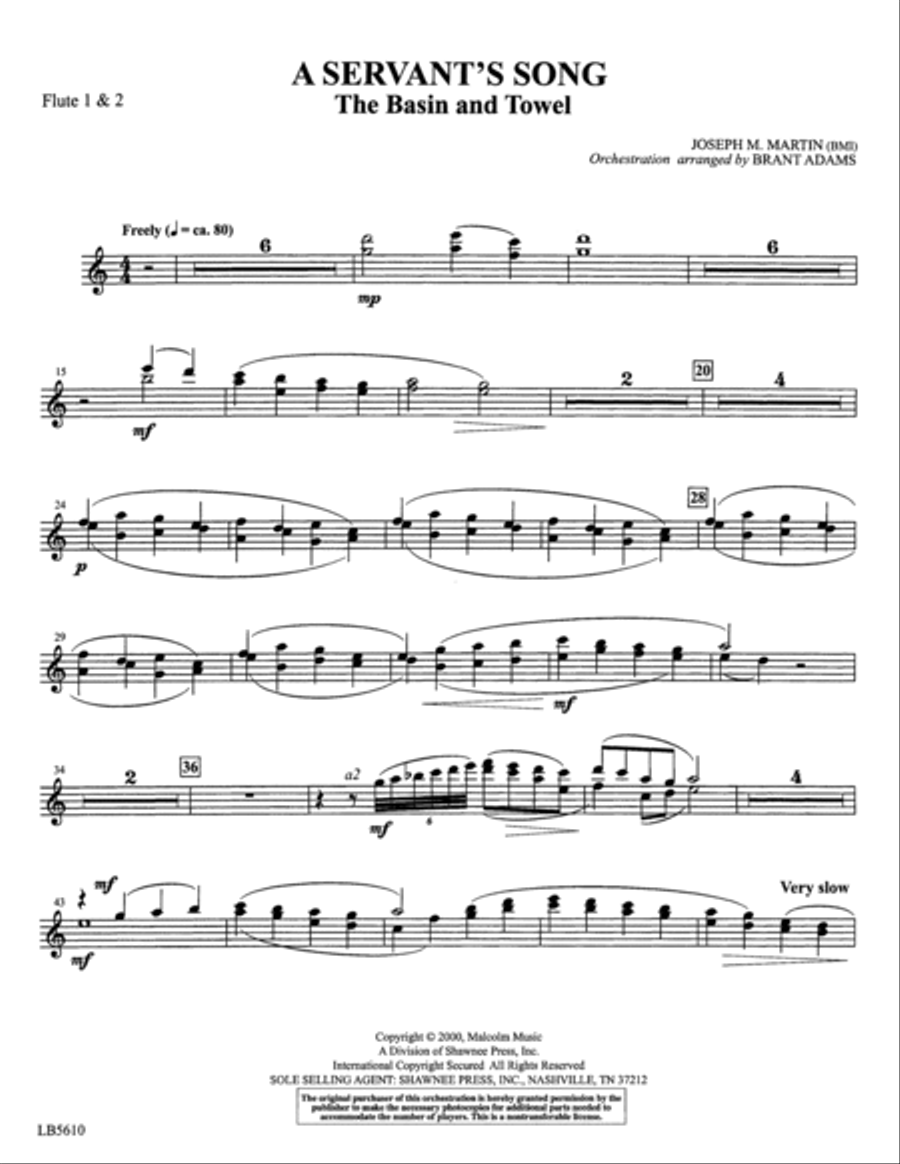 Colors of Grace - Lessons for Lent (New Edition) (Orchestra Accompaniment) - Flute 1 & 2 Choir scores gallery preview page 4