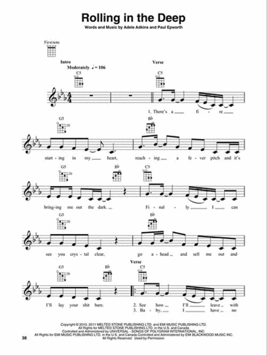 Ukulele Songs Ukulele Songs Ukulele scores gallery preview page 6