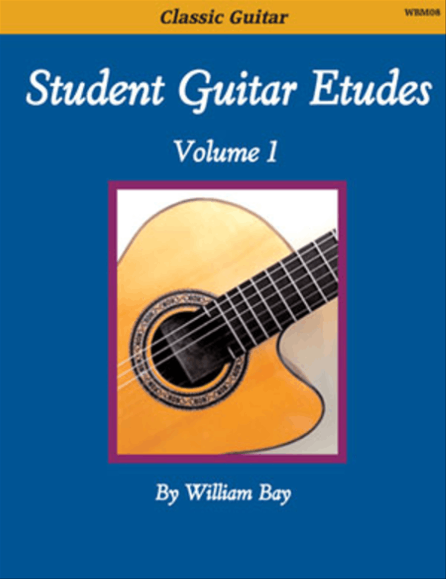Student Guitar Etudes Volume 1 Classical Guitar scores gallery preview page 1