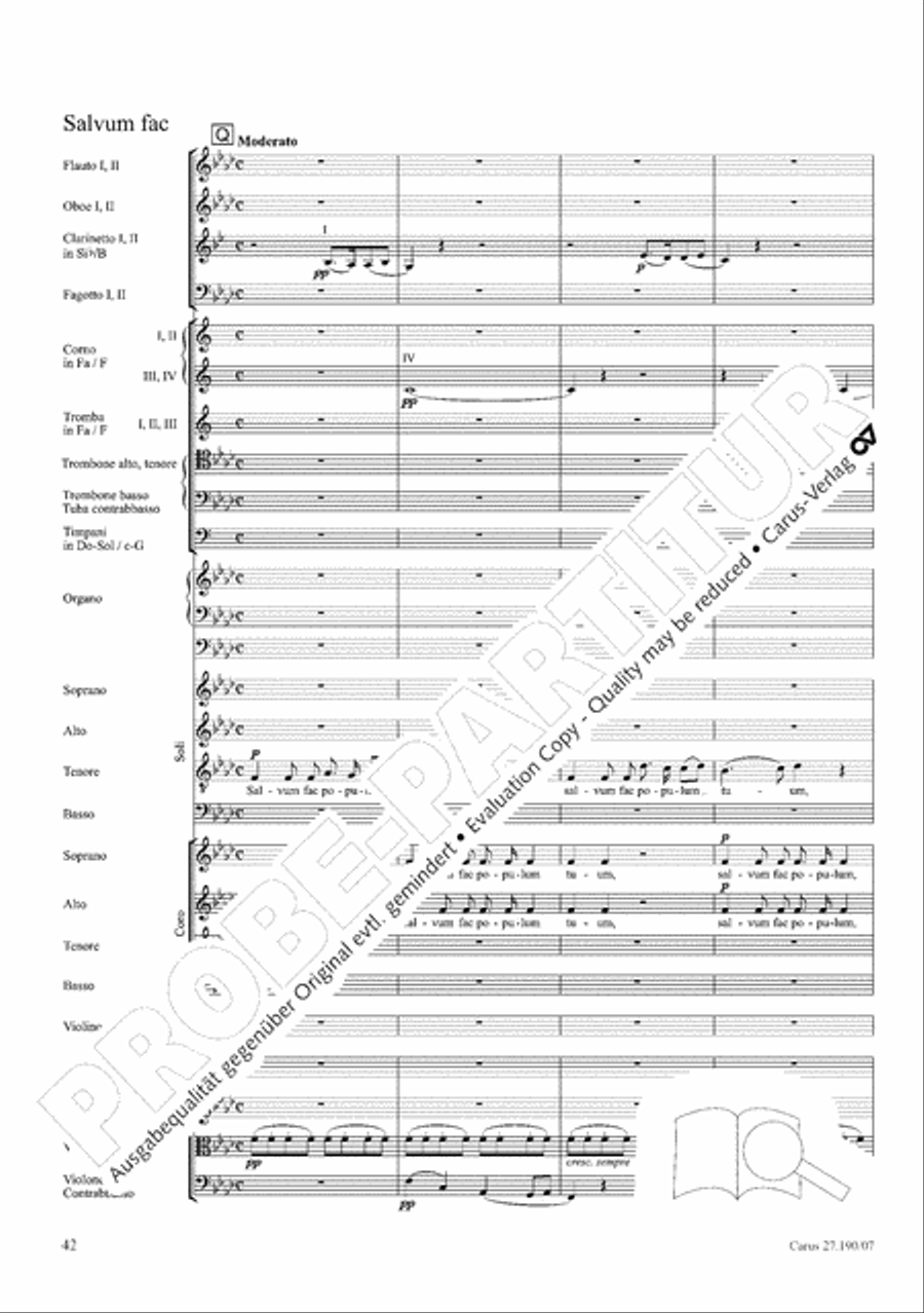 Te Deum 4-Part scores gallery preview page 50