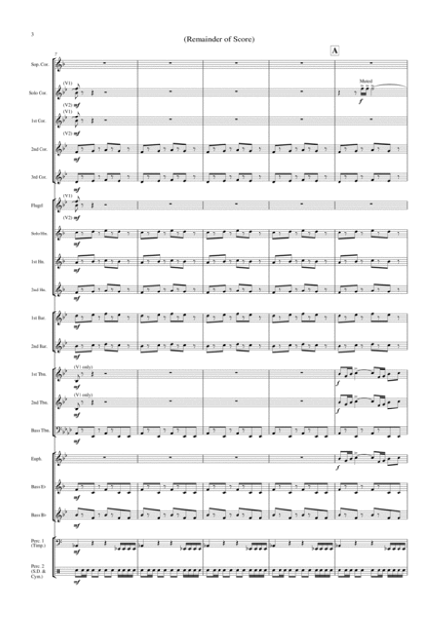Thunderbirds Brass Band scores gallery preview page 6