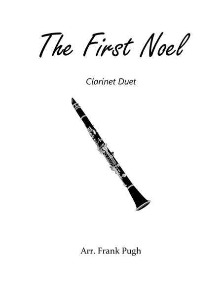 The First Noel clarinet duet