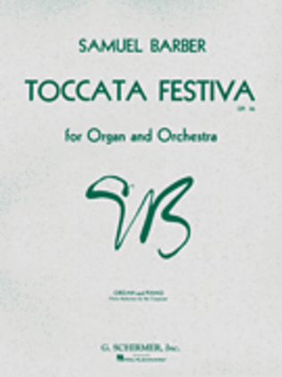 Book cover for Toccata Festiva, Op. 36