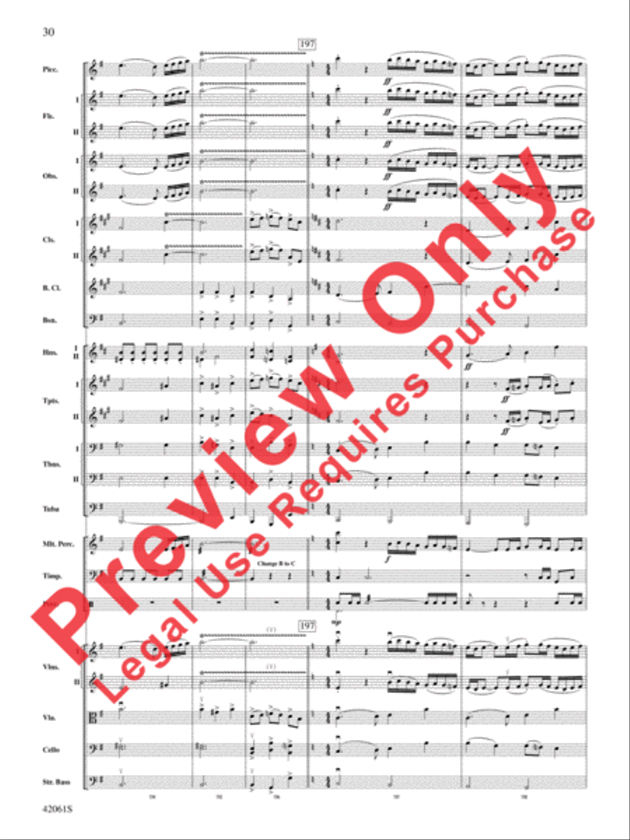 South County Sketches Full Orchestra scores gallery preview page 31