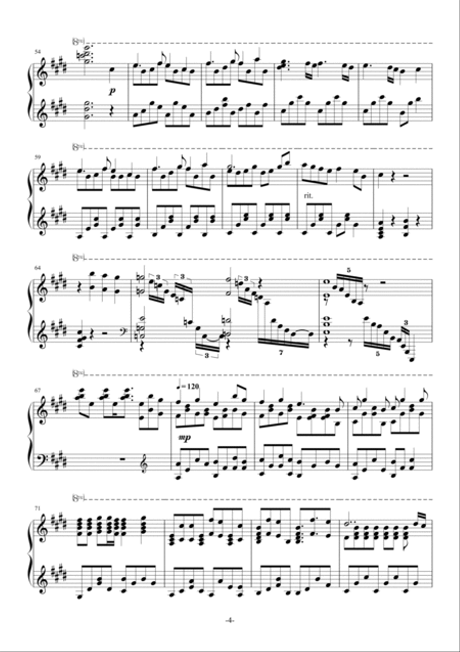 Styx Helix Styx Helix Piano Solo scores gallery preview page 4
