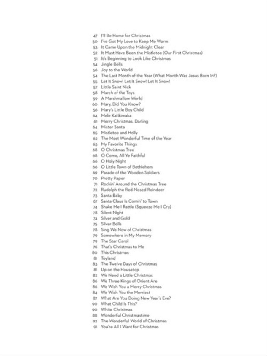 101 Christmas Songs