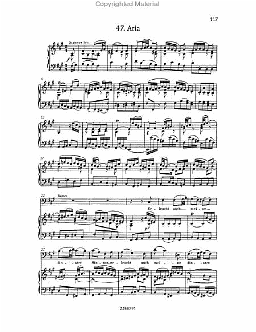 Christmas Oratorio, BWV 248 Choir scores gallery preview page 116