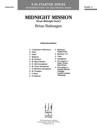 Book cover for Midnight Mission: Score