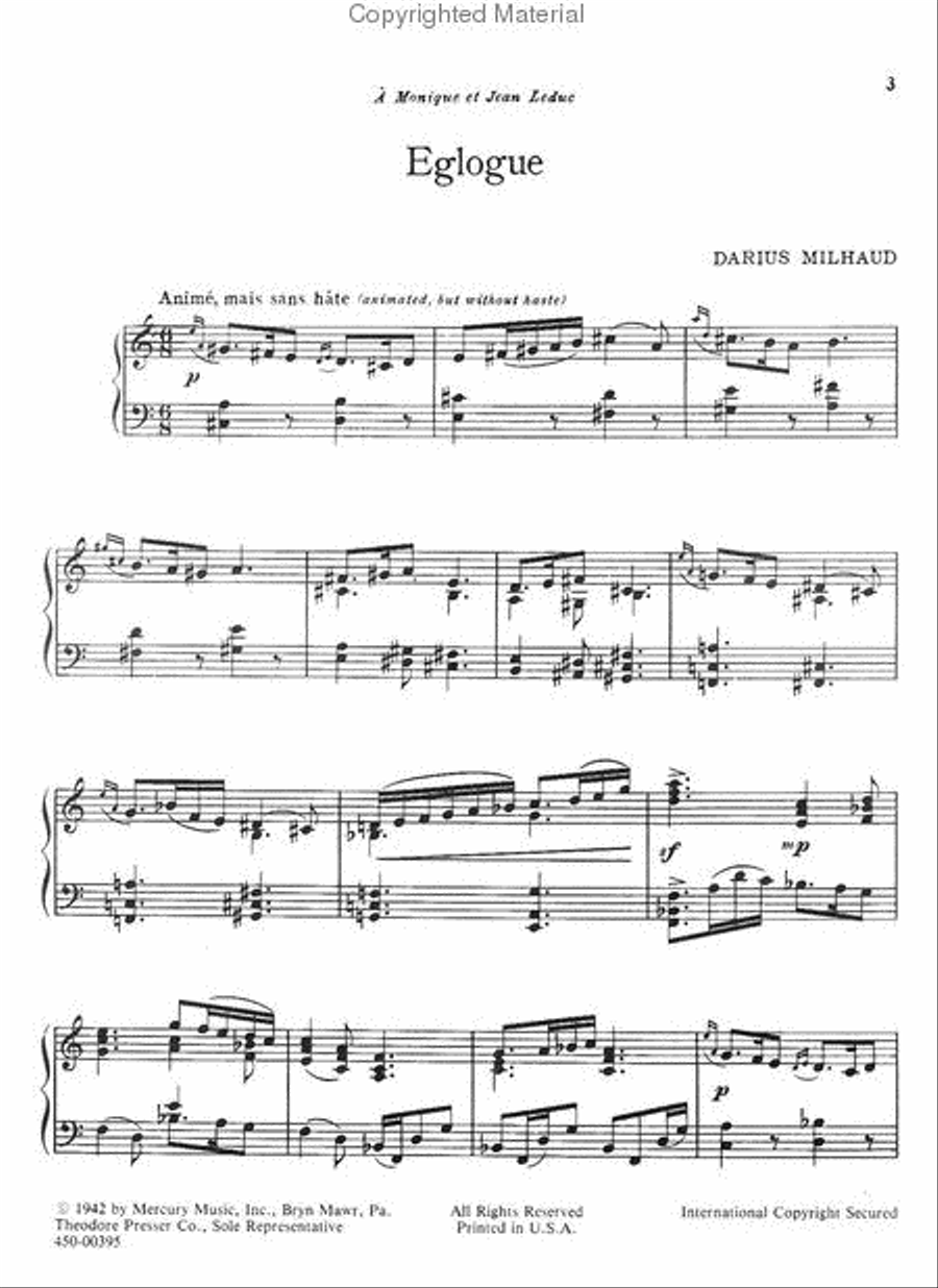 Four Sketches Chamber Music scores gallery preview page 2