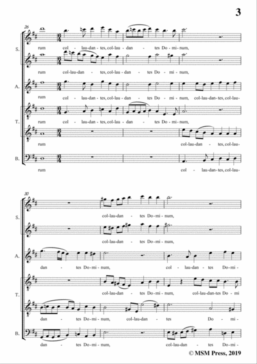 Dering-Quem vidistis,pastores,in D Major,A cappella 4-Part scores gallery preview page 5