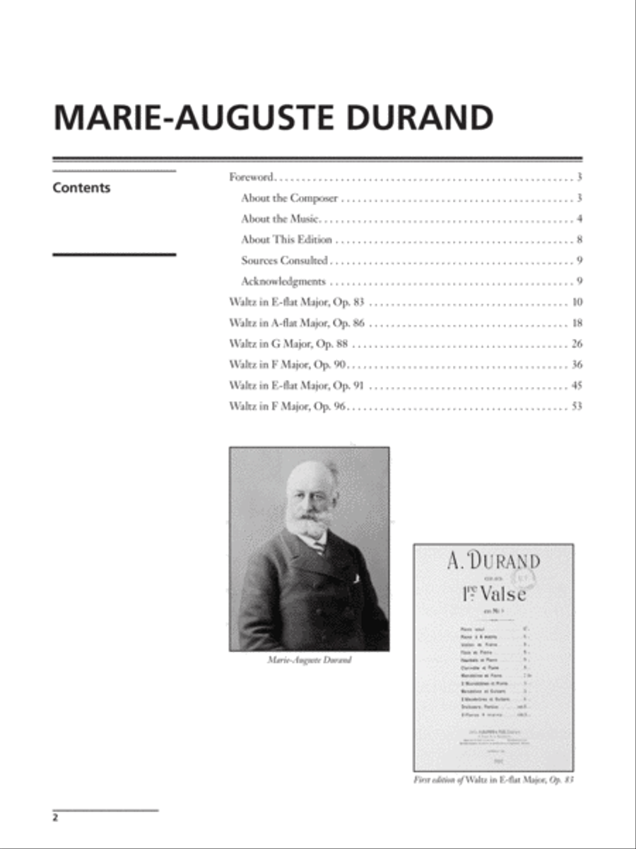 Waltzes, Opp. 83, 86, 88, 90, 91, 96 Piano Solo scores gallery preview page 2