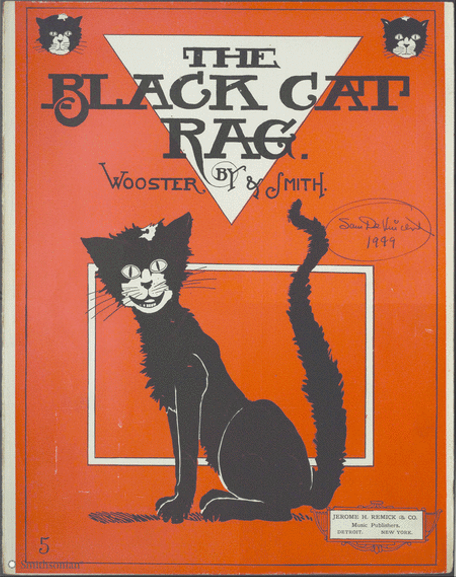Black Cat Rag Piano Solo scores gallery preview page 1