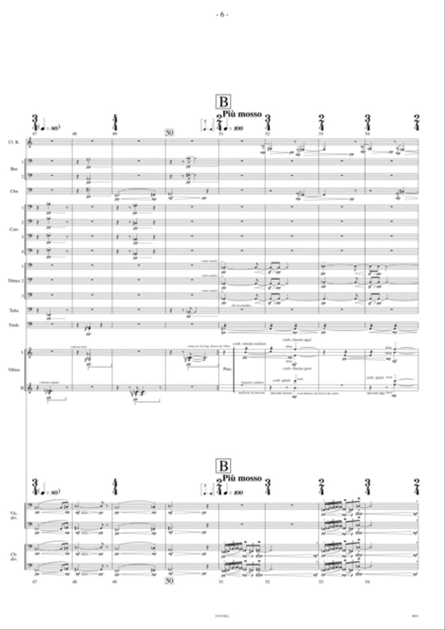 Lucifer D'Apres Pollock Orchestra scores gallery preview page 5