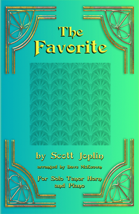 Book cover for The Favorite for solo Tenor Horn and Piano